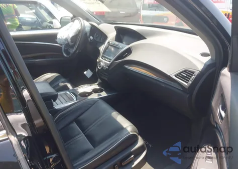 2018 Acura Mdx Advance Entertainment Pkgs from USA, damaged, VIN 5J8YD4H97JL001505